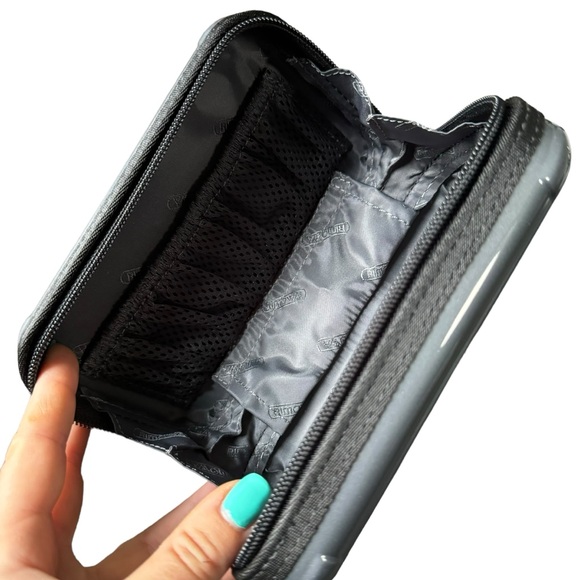 RIMOWA Eva Air Amenity Kit Case Hard Shell Gray Collectors Rare 2017 - Picture 6 of 6